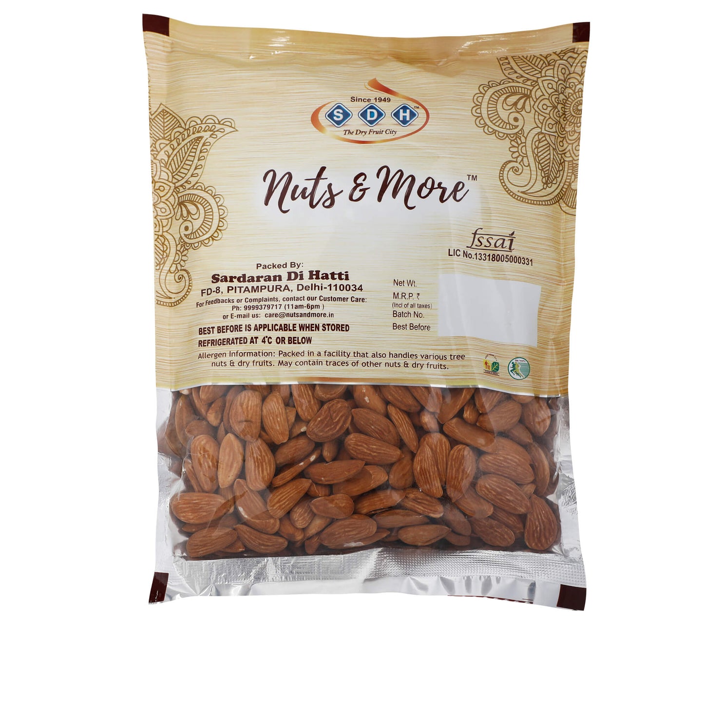 PREMIUM MAMRA ALMONDS/BADAM 250g
