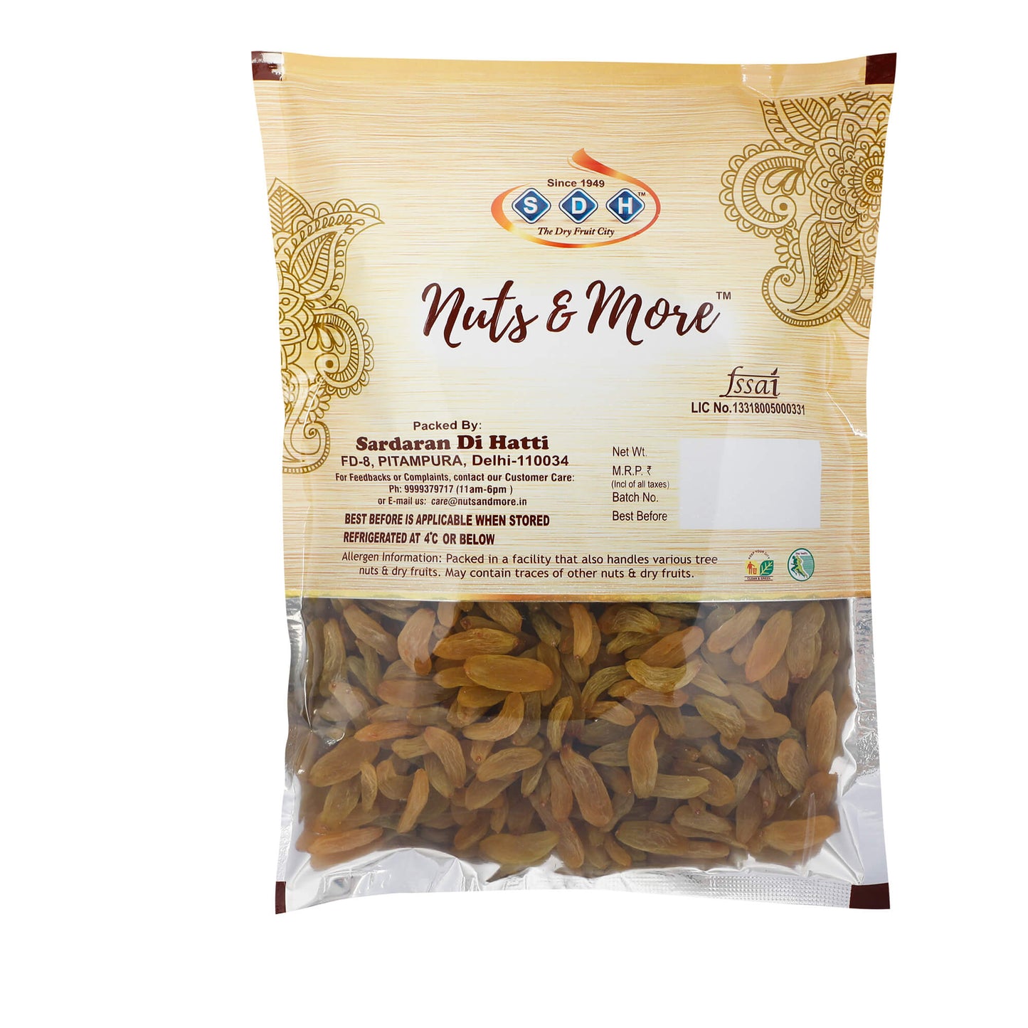 PREMIUM RAISINS/KISHMISH(LONG) 250g