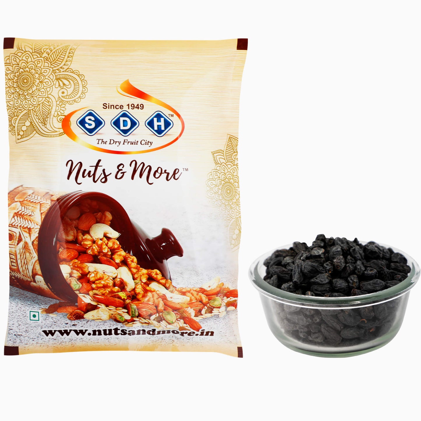 PREMIUM BLACK RAISINS/KISHMISH 250g